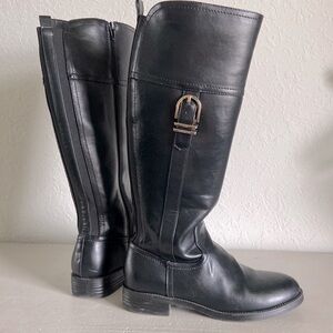 Liz Claiborne - faux Leather Boots